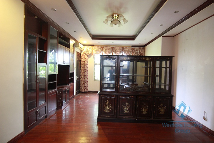 Five bedrooms house with big living space in Tay Ho for rent.
